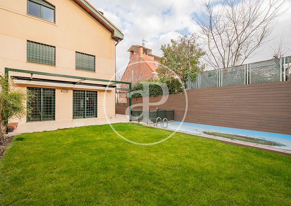 Detached house for rent with pool in Nueva España