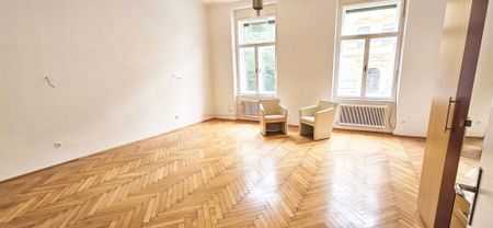 Vermietet | GEIDORF – Nähe KF-Universität – Margareten-Bad: großzügige 2-Zimmer-Altbauwohnung, Gartenmitbenützung - Photo 2