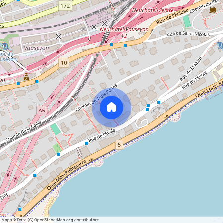 Rue de l'Evole 60-62-64, 2000 Neuchâtel