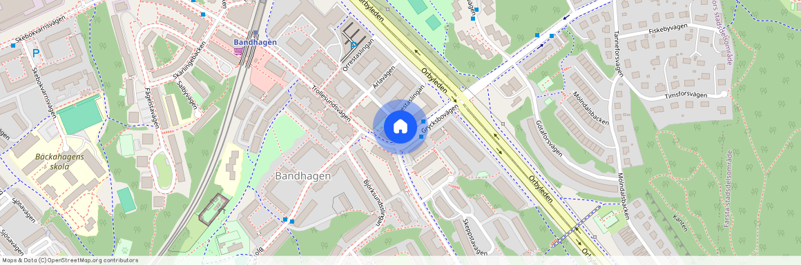 Stockholm, Grycksbovägen, 90, 12430