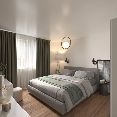 2 Zimmer, 58 m², 2. Stock - Foto 2