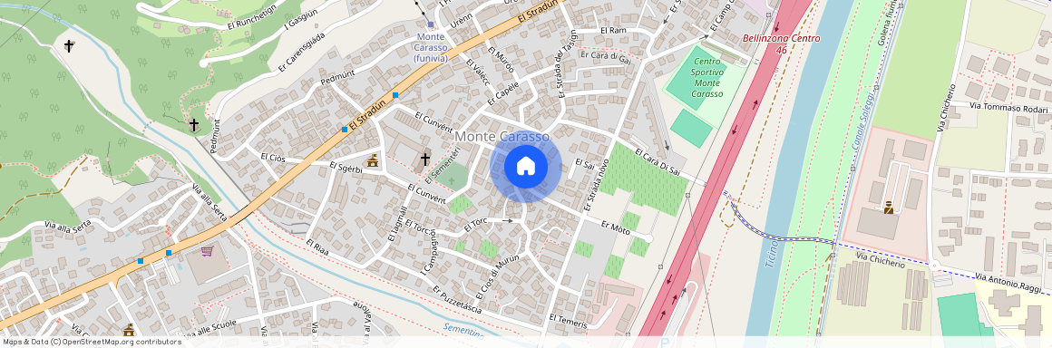 6513, Monte Carasso, Er Stráda Del Tasígn, 18