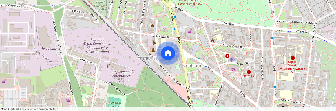 ul. Konstantego Damrota, Centrum, Siemianowice Śląskie, śląskie