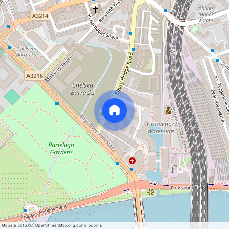 Chelsea Gate Apartments, 93 Ebury Bridge Road, Chelsea, London SW1W