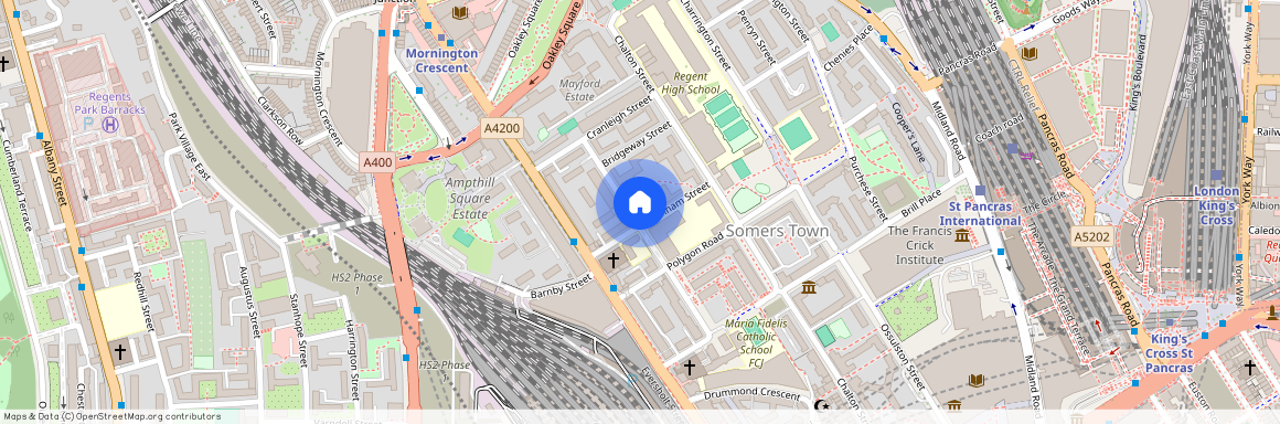 St Nicholas Flats, Werrington Street, London