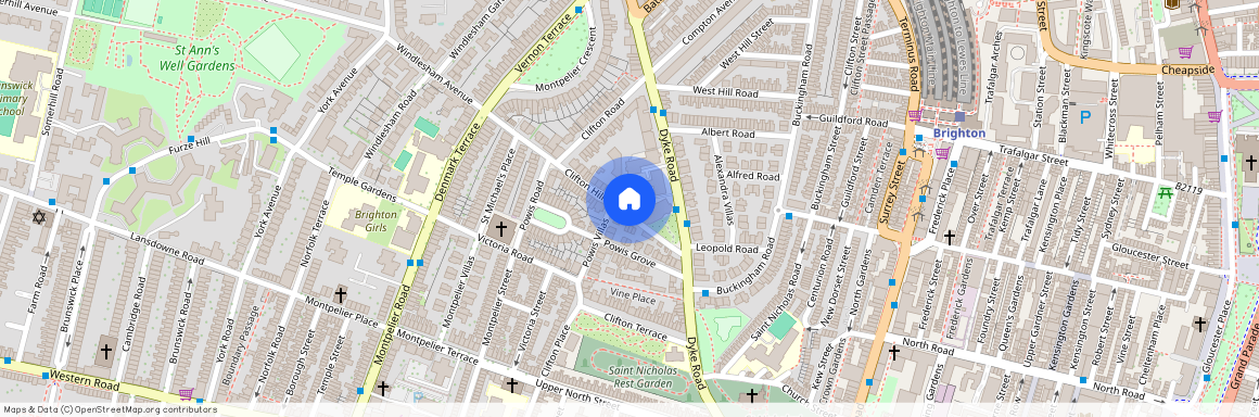Thomas House Clifton Hill, Brighton, BN1