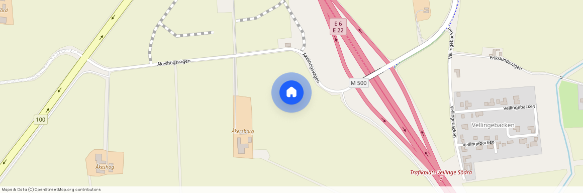 Trelleborg, Alstad, Skåne, Landsvägen 1457