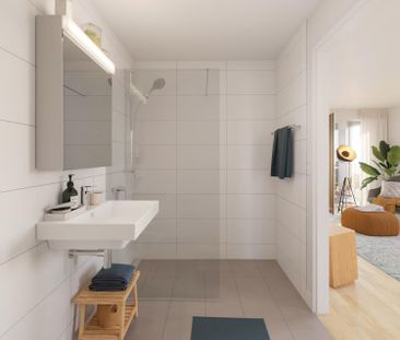 2.5 Zimmer, 58 m², 2. Stock - Foto 3