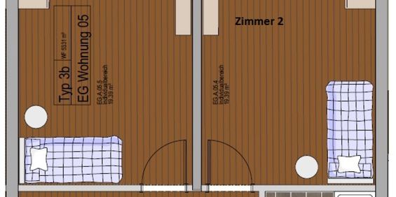 Wohnung, 1 Zimmer (26,78 m²) - Foto 3