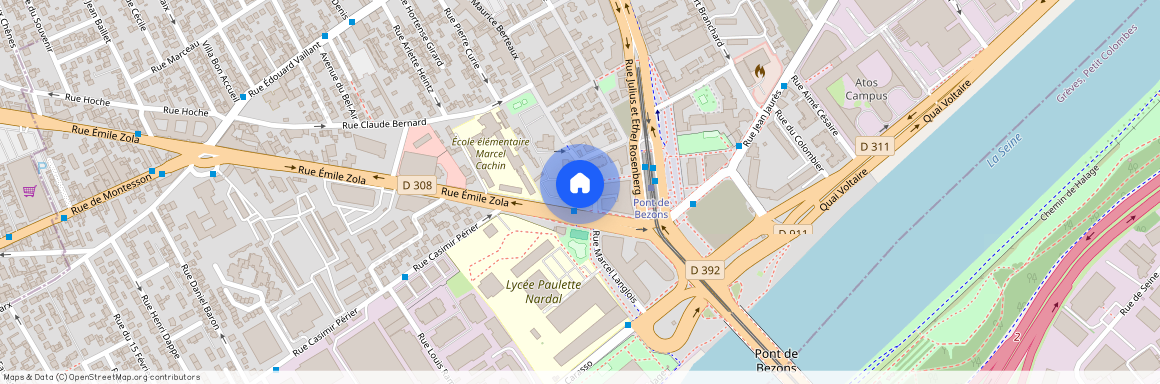 3 Rue Maurice Berteaux, 95870 Bezons, France