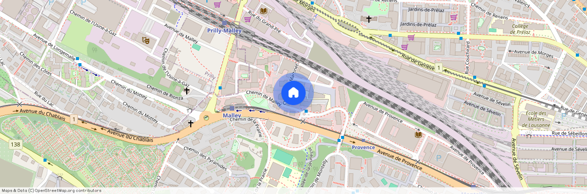 1007, Lausanne, Chemin du Martinet, 27