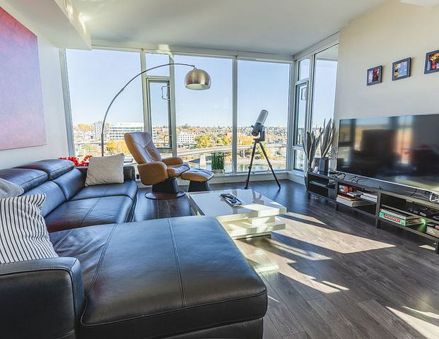 Luxury Condo with Downtown & Riverview | 803 - 519 Riverfront Ave SE, Calgary - Photo 1