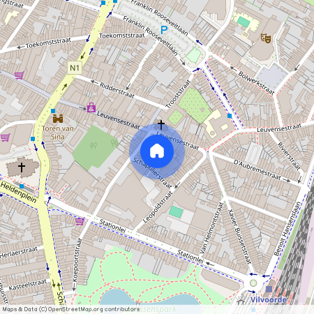 Schapulierstraat 14 3.3, 1800 Vilvoorde