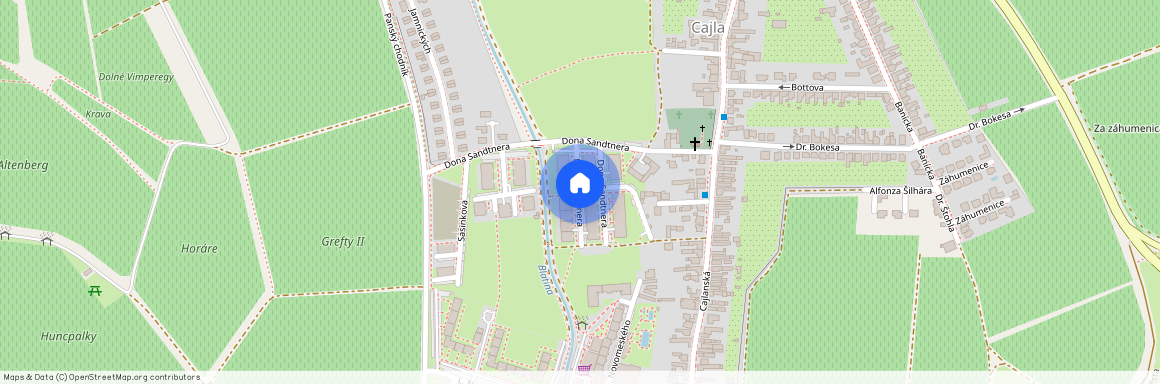 Dona Sandtnera, Pezinok