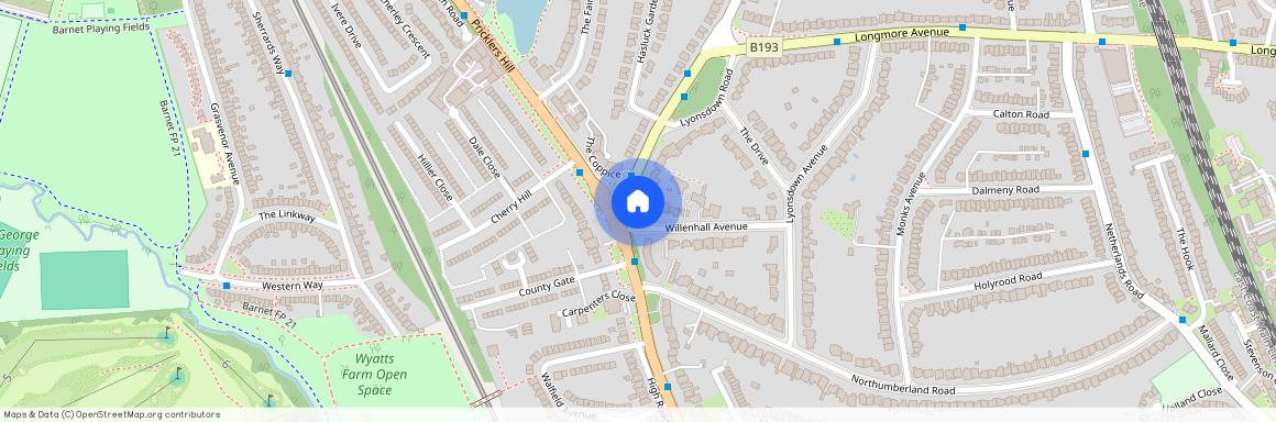 Willenhall Lodge, Great North Road, Barnet EN5