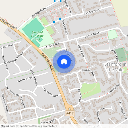 Tyrell Close, Stanford in the Vale, Faringdon, Oxfordshire, SN7
