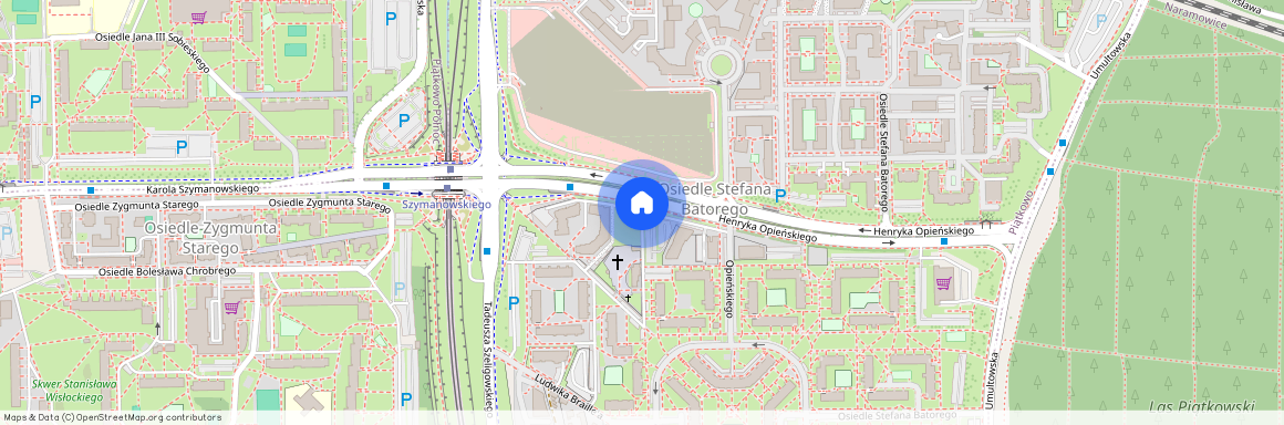 Poznań, Piątkowo ul. os. Stefana Batorego