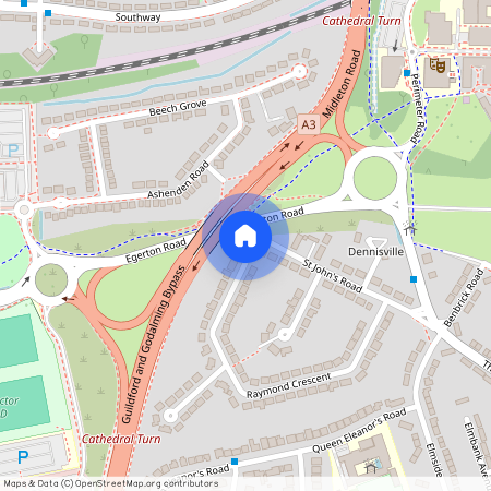 St. Johns Road, Guildford, GU2