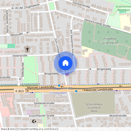 Zum Linnegraben 12, 65933 West - Griesheim