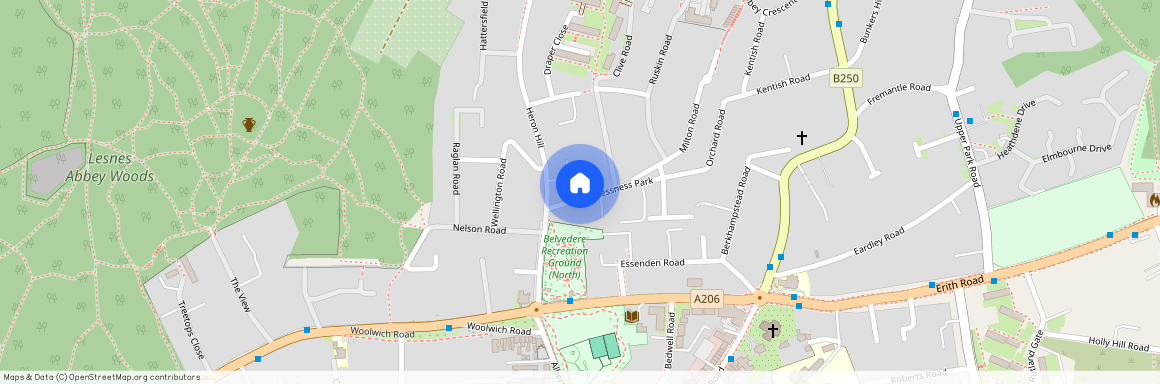 Lessness Park, Belvedere, Kent, DA17