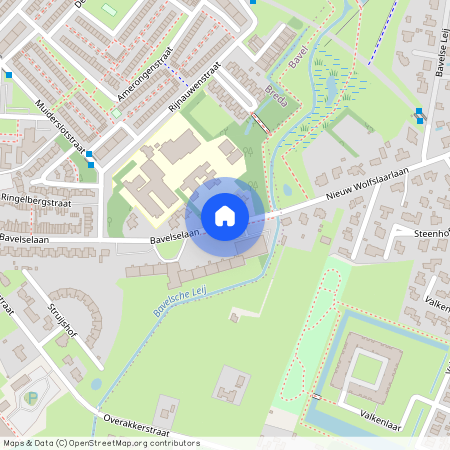 Overakker, 4834 TD, Bavelselaan, Breda