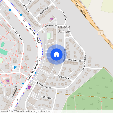 ul. Krzemieniecka, Lubin, lubiński, dolnośląskie