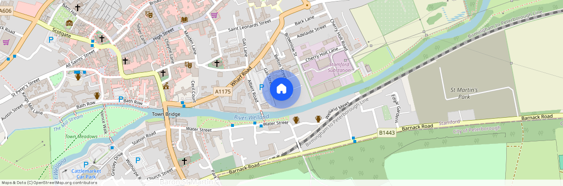 Flat 9, Brownlow Quay, Belton Street, Lincolnshire, PE9 2EF, Stamford