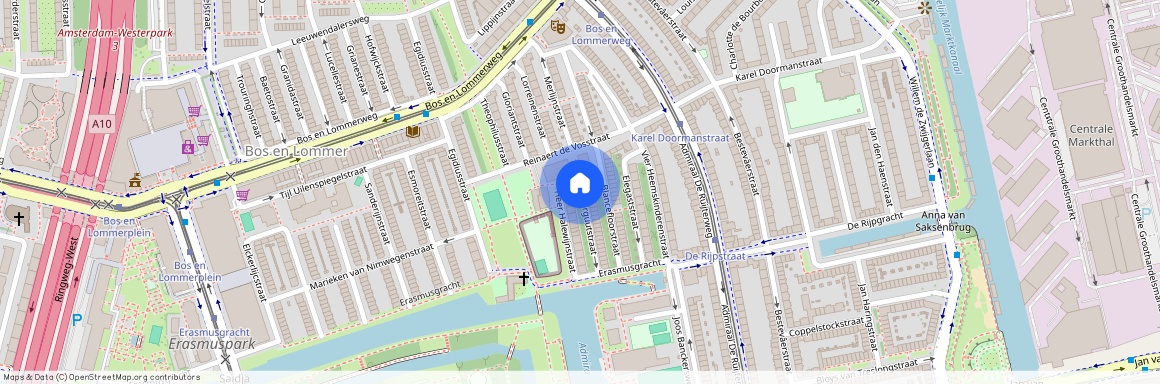 Erasmuspark, 1055 SZ, Ferguutstraat, Amsterdam