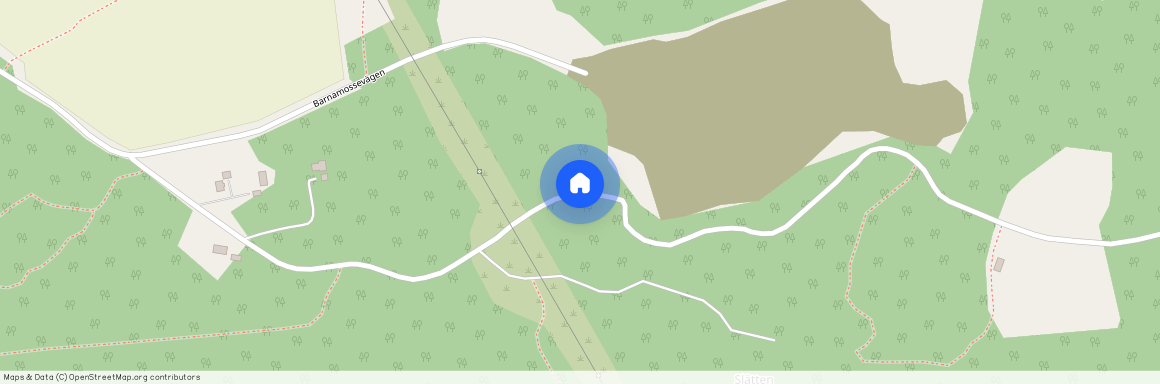 Barnamossevägen, Kungsbacka