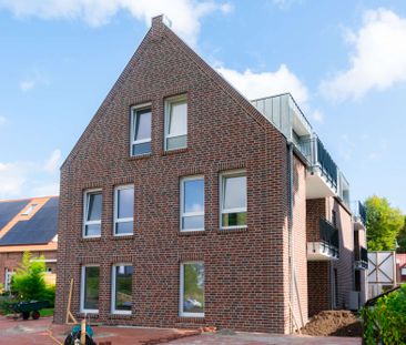 Saterland: Helle 2-Zimmer-Neubauwohnung im Erdgeschoss – Terrasse &... - Foto 1