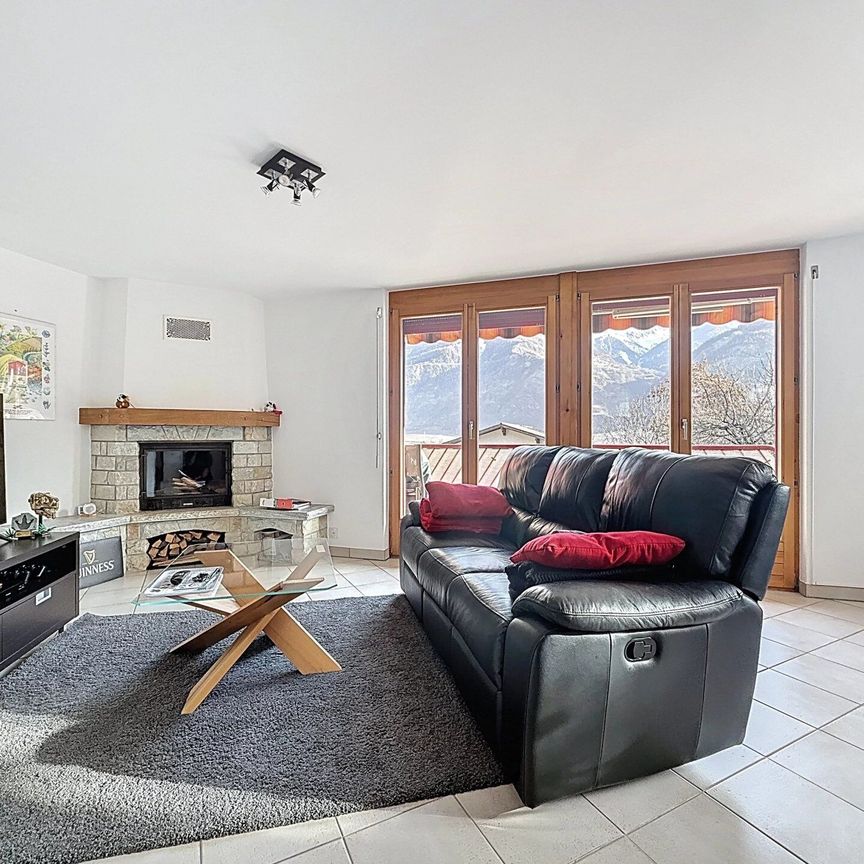 Leytron (right bank) ? Semi-detached house with character, sun & private outdoor area of 100 m² - Photo 1