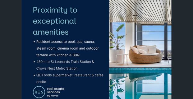 Spacious 2-Bedroom Apartment with Stunning City Views and Dual Car Parking at St Leonards - Photo 1