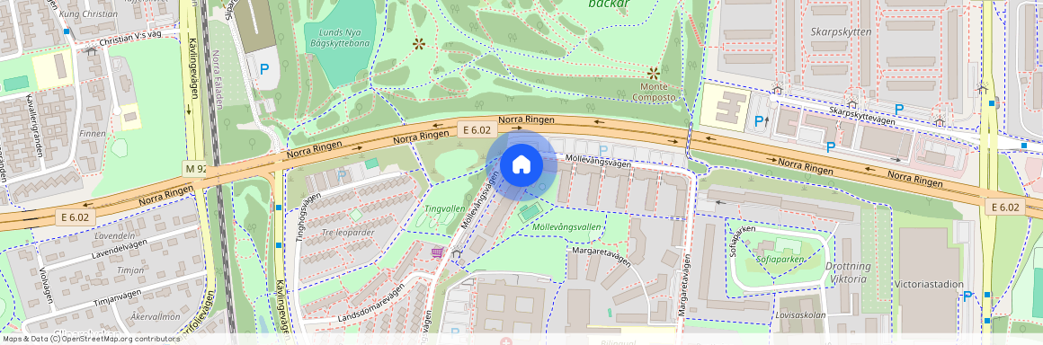 Lund, Möllevångsvägen, 6F, 22240