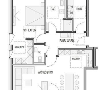 6695 - Wohnen mit Anspruch: Hochwertige 2-Zimmer-Wohnung inklusive ... - Photo 2