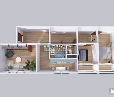 3 izbový byt na prenájom 63m2, Prievidza - Fotografia 5