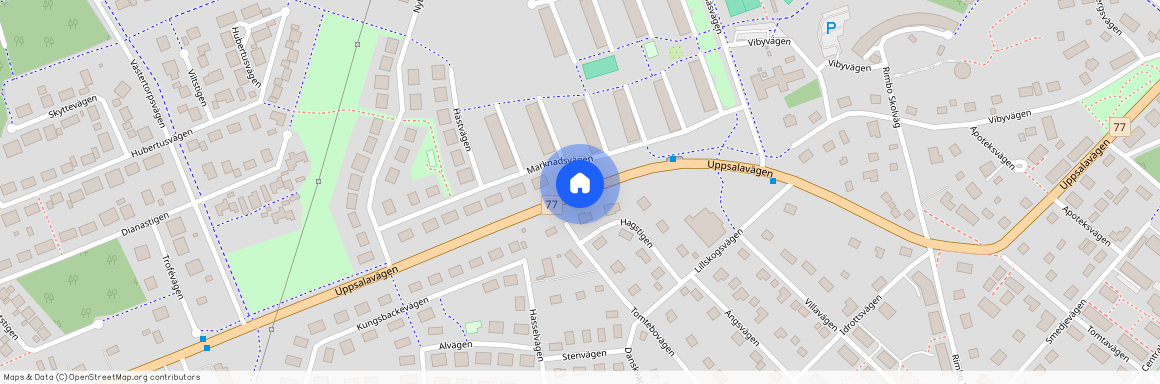 Uppsalavägen, Rimbo