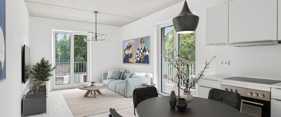 Stilvoll Wohnen - 3-Zimmer Terrassenwohnung mit Garten - Photo 1