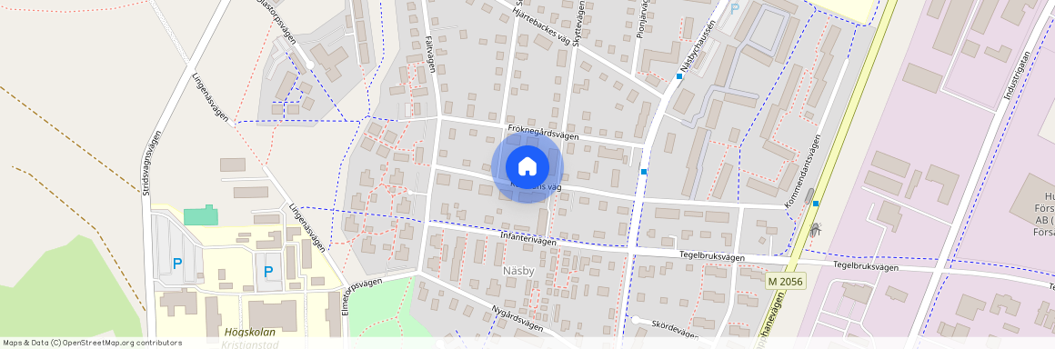 Kullmansväg, Kristianstad