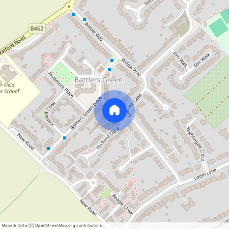 LAMBOURN CHASE, RADLETT, RADLETT, WD7