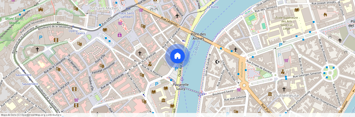 Quai Sur - Meuse, 13, 4000, Liège