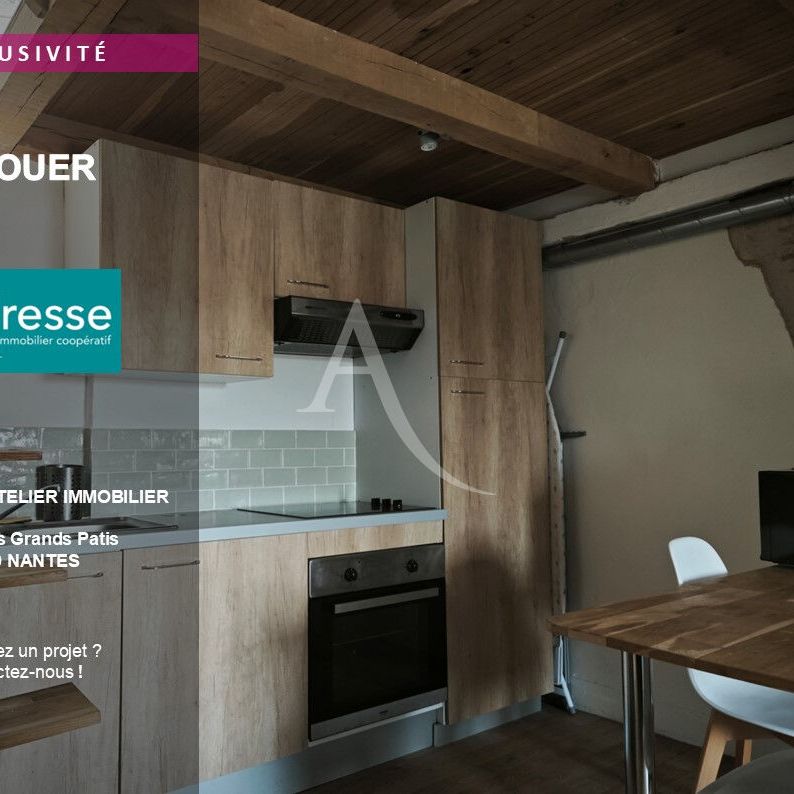 Location Appartement 1 pièce 25m² NANTES 44000 - Photo 1