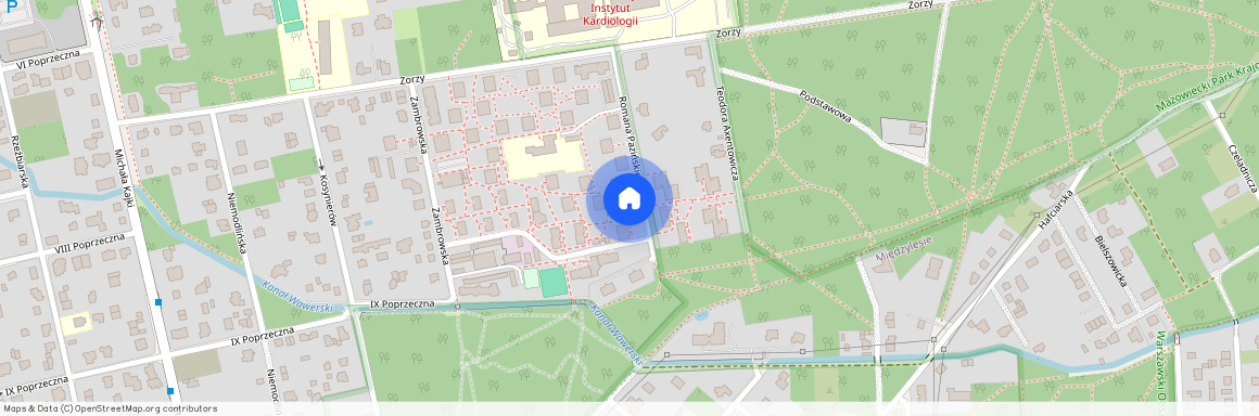 ul. Romana Pazińskiego, Anin, Wawer, Warszawa, mazowieckie