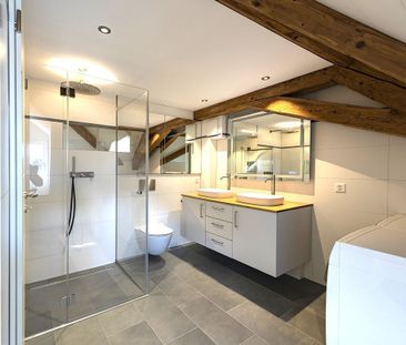 Grosse, moderne Dachwohnung mit direktem Liftzugang - Foto 3