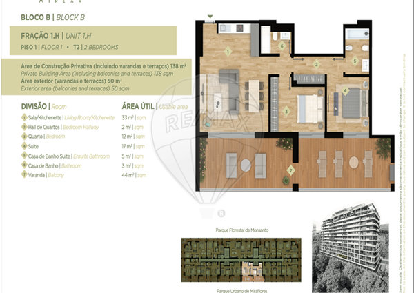 Apartamento T2 em Lisboa