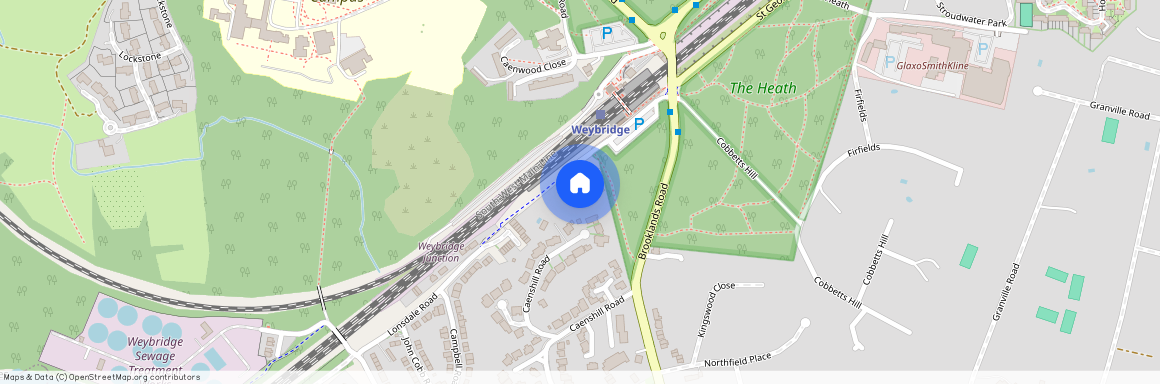 KT1, Weybridge