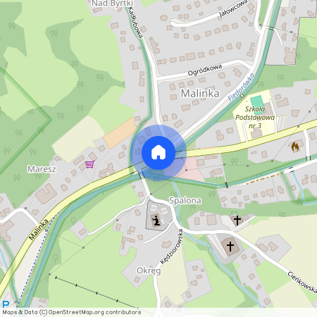 ul. Malinka, Wisła, cieszyński, śląskie