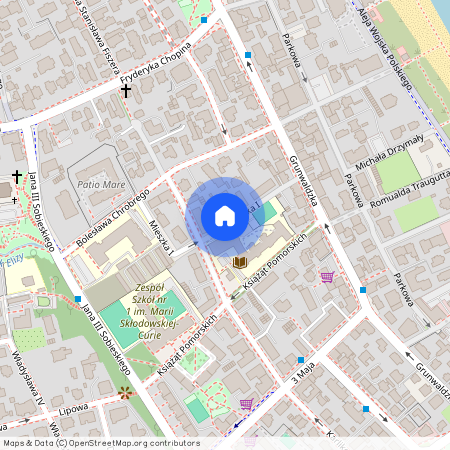 ul. Mieszka I I, Dolny Sopot - Grunwaldzka, Dolny Sopot, Sopot, pomorskie