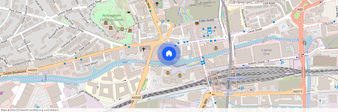 Castle Wharf, Nottingham, Nottinghamshire, NG1