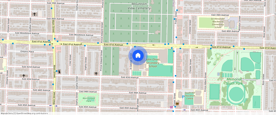 google map, Vancouver, Vancouver, Metro Vancouver, V5W