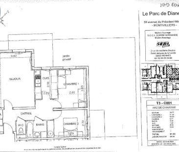 Location Appartement 3 pièces 61m² MONTIVILLIERS 76290 - Photo 6